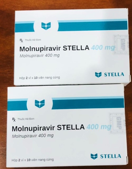 Thuốc Molnupiravir Stella 400 do Công ty TNHH Liên doanh Stellapharm sản xuất vừa được cấp giấy đăng ký lưu hành tại Việt Nam