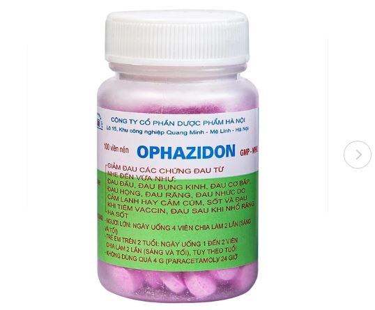 Phát hiện mẫu thuốc Ophazidon giả