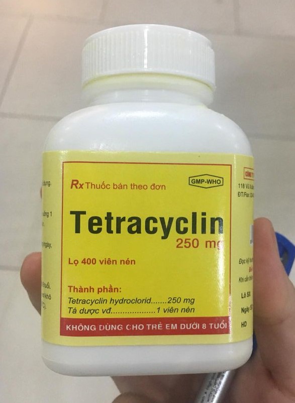 Cục Quản lý Dược cảnh báo thuốc kháng sinh Tetracyclin giả