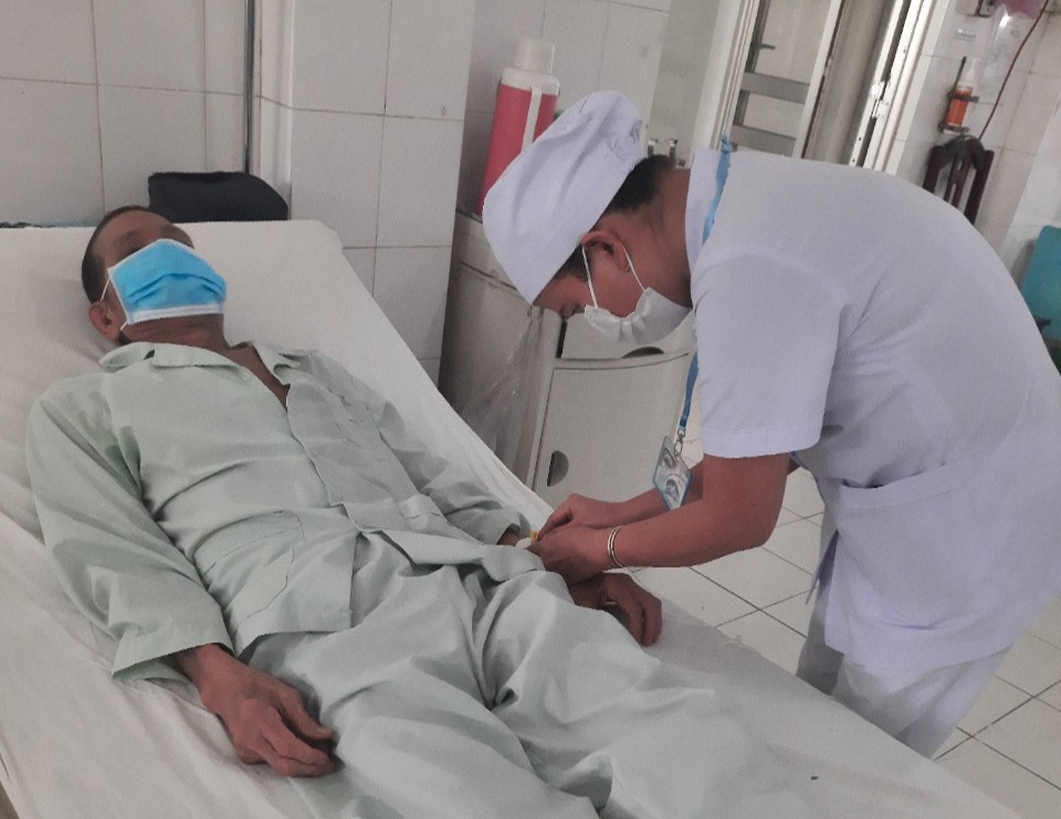 Bệnh nhân được điều trị và chăm sóc tại Bệnh viện Lao và Bệnh Phổi Bến Tre.
