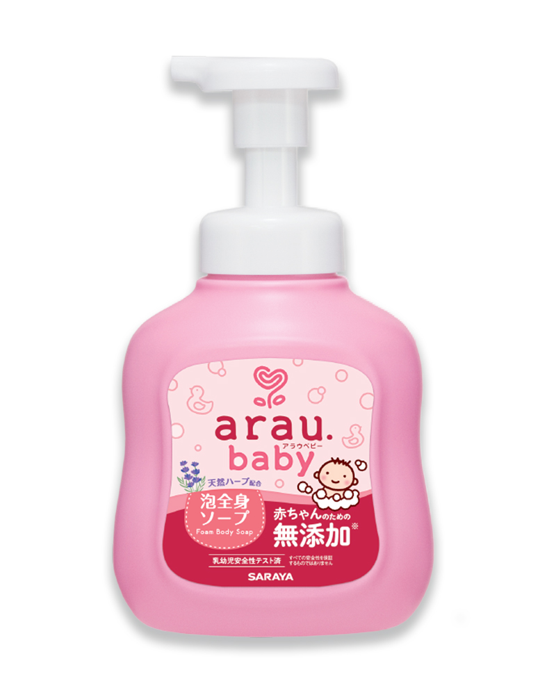Thu hồi số tiếp nhận Phiếu công bố sản phẩm mỹ phẩm Arau Baby Foam Body Soap