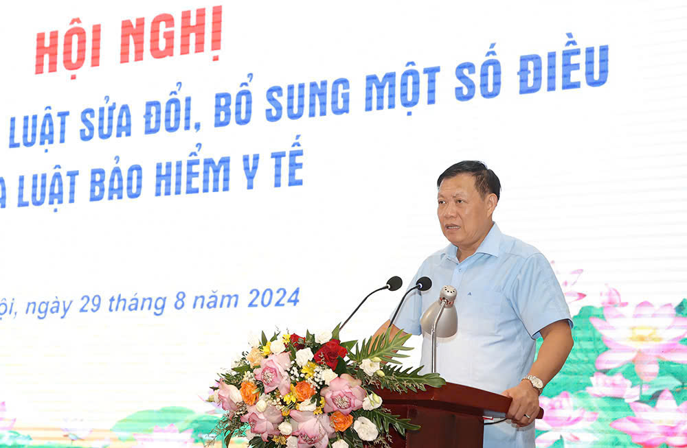 Thứ trưởng Bộ Y tế Đỗ Xuân Tuyên phát biểu.