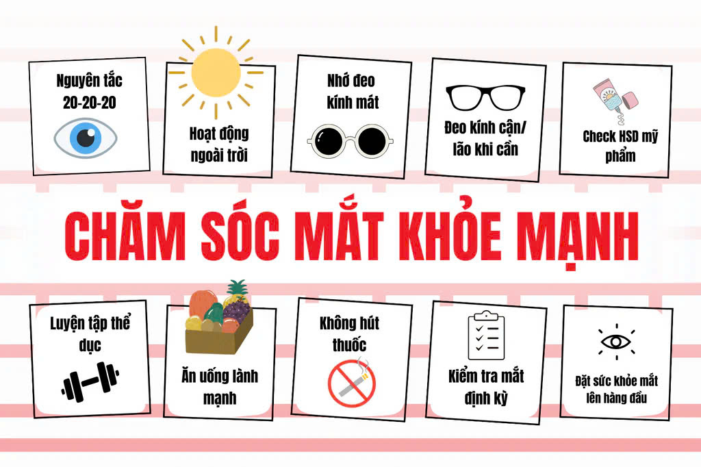 Hãy giữ cho đôi mắt sáng khỏe