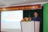 Bs. Võ Hồng Khanh - Phó Giám đốc Sở Y tế phát biểu chỉ đạo Hội nghị