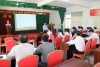 ThS. Nguyễn Trung Dũng - Phó Giám đốc CDC Bến Tre báo cáo tại lớp tập huấn