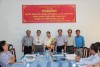 Ban Giám đốc Sở Y tế, Chủ tịch CĐN chụp ảnh lưu niệm với đồng chí Phương