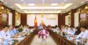 Phó chủ tịch Thường trực UBND tỉnh Nguyễn Văn Đức chủ trì tại điểm cầu tỉnh