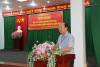 Đ/c Ngô Văn Tán - Bí thư Đảng bộ Sở Y tế phát biểu khai mạc Hội nghị