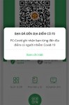 PC-Covid cảnh báo nguy cơ người dùng tiếp xúc F0