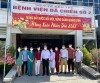Ths. BS Ngô Văn Tán, Giám đốc Sở Y tế thăm Bệnh viện dịp Tết Nguyên Đán 2022