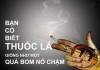 Các lý do để bỏ hút thuốc lá ngay