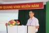 Giám đốc CDC Bến Tre Nguyễn Hữu Định phát biểu tại hội nghị