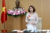 PGS.TS Nguyễn Thị Liên Hương- Thứ trưởng Bộ Y tế phát biểu tại cuộc họp trực tuyến toàn quốc về tăng cường công tác phòng chống dịch bệnh và tiêm vaccine phòng COVID-19.