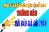 Thông báo mời báo giá các gói thầu hoạt động phòng, chống tác hại thuốc lá năm 2022