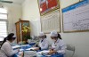 Nhân viên y tế làm công tác chuyên môn.