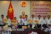 Ông Bùi Minh Luân thứ 2 từ trái sang