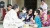 Một trong những hoạt động của đoàn khi xuống Bến Tre là thăm trẻ khuyết tật tại cộng đồng.