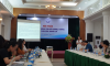 ThS. Nguyễn Thị Thu Hương - Quỹ Phòng, chống tác hại của thuốc lá, Bộ Y tế chia sẻ tại Hội thảo cung cấp thông tin cho báo chí về phòng, chống tác hại của thuốc lá.