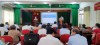 Phó giám đốc CDC Nguyễn Trung Dũng báo cáo tại lớp tập huấn.