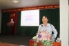 Phó giám đốc CDC Nguyễn Trung Dũng phát biểu khai mạc tại lớp tập huấn.