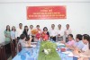 Ban giám đốc Sở Y tế, Chủ tịch CĐN chụp ảnh lưu niệm với Bà Nguyễn Thị Bạch Tâm và Nguyễn Thị Thanh Hồng.