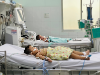 Bệnh nhi điều trị bệnh tay chân miệng tại Bệnh viện Nhi đồng 2 TP.HCM.