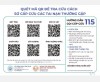 Hướng dẫn quét mã QR để tra cứu cách sơ cấp cứu các tai nạn thường gặp