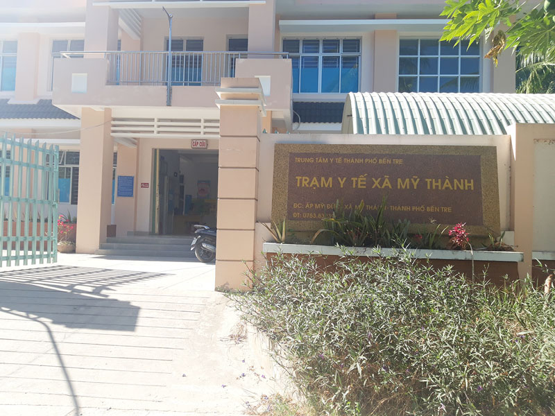 Trạm Y tế Mỹ Thành cũ.