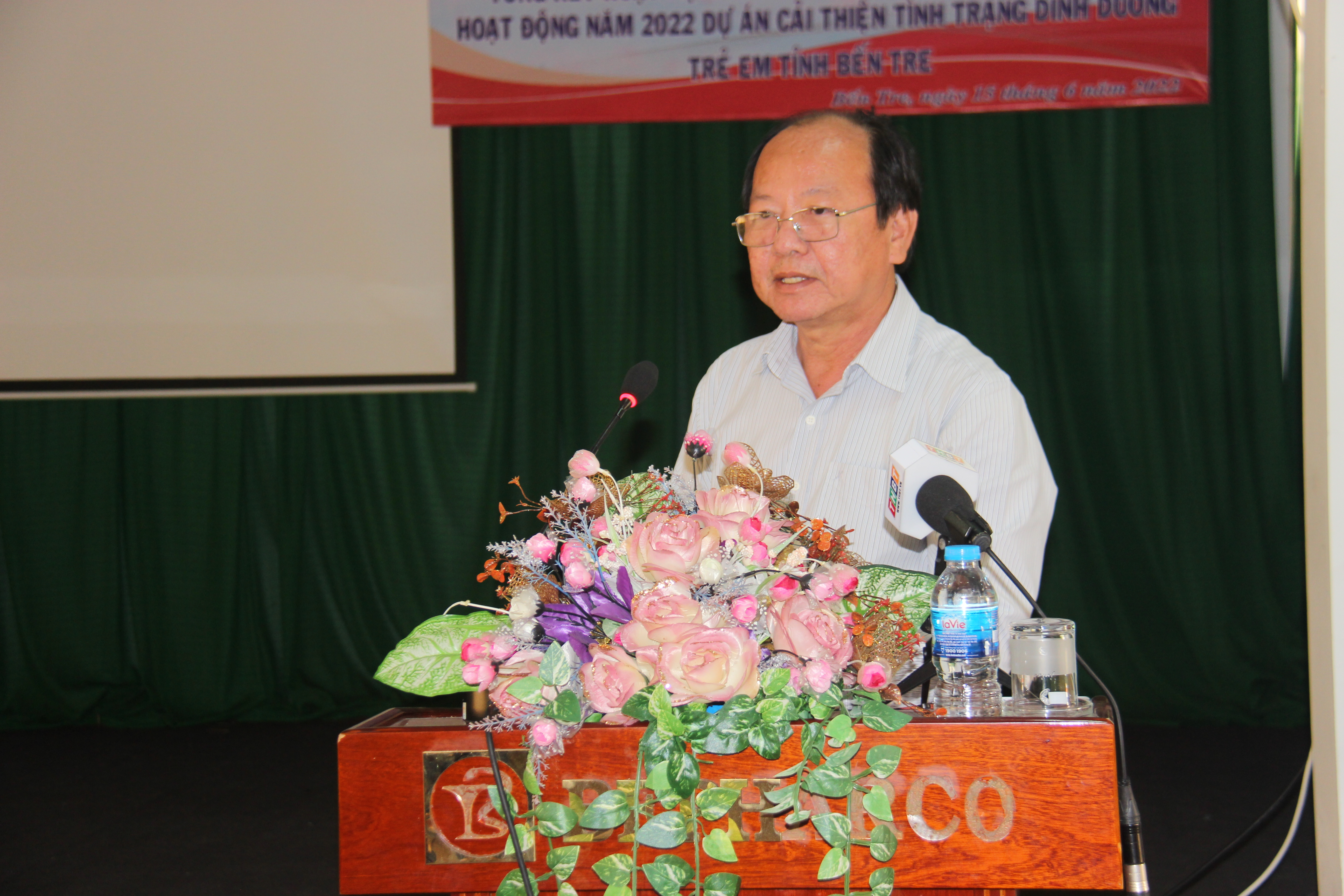 Giám đốc Sở Y tế Ngô Văn Tán phát biểu chỉ đạo Hội nghị